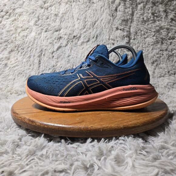 Asics Gel-Cumulus 26 Women Size 9.5 Shoes Blue Sunset Road Track Running Trainer - Picture 1 of 11